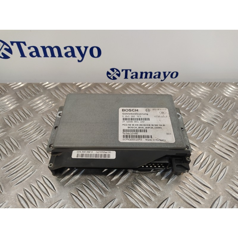 Recambio de centralita cambio automatico para peugeot 407 sw 2.0 16v cat referencia OEM IAM 0260002923 ZF6058001142 9656615480