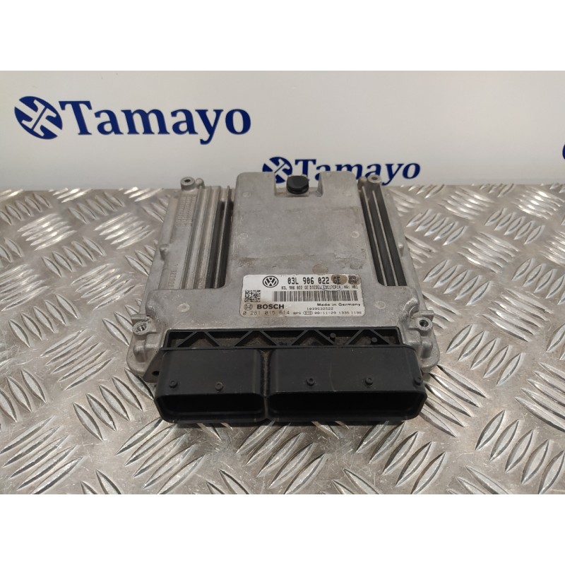 Recambio de centralita motor uce para seat exeo berlina (3r2) 2.0 tdi referencia OEM IAM 0281015614 EDC17CP14 03L906022GE