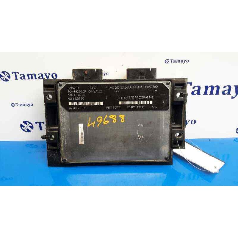 Recambio de centralita motor uce para peugeot 206 berlina 1.9 diesel referencia OEM IAM 9640899880 80845G R04080015F