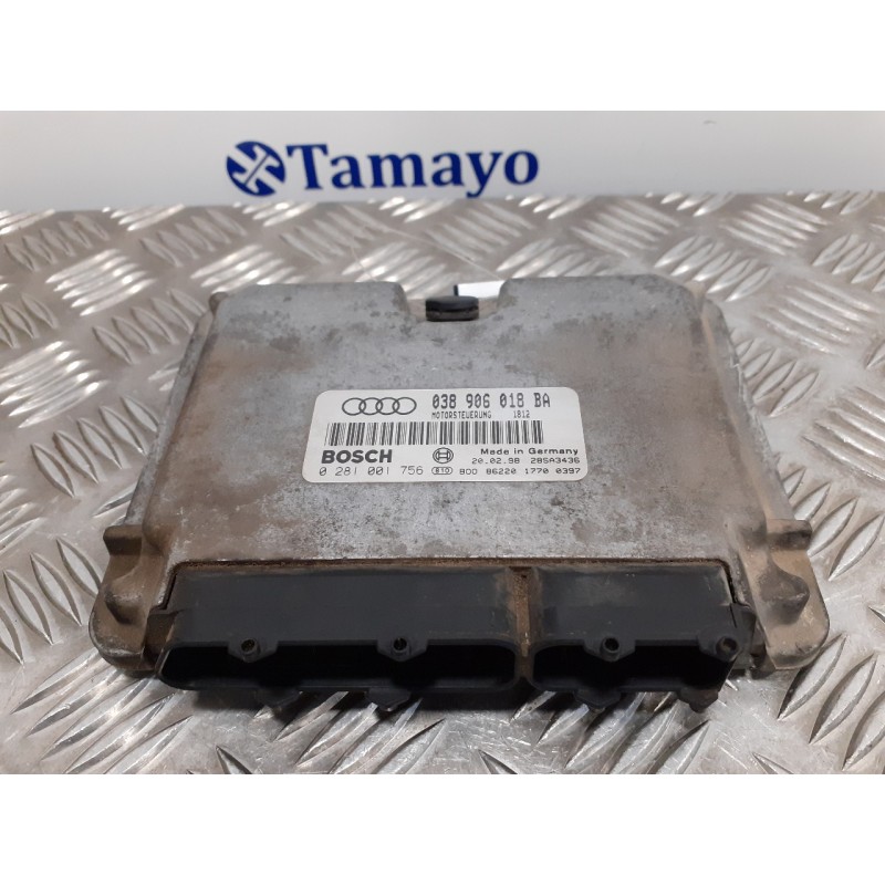 Recambio de centralita motor uce para audi a3 (8l) 1.9 tdi referencia OEM IAM 0281001756 28SA3436 038906018BA