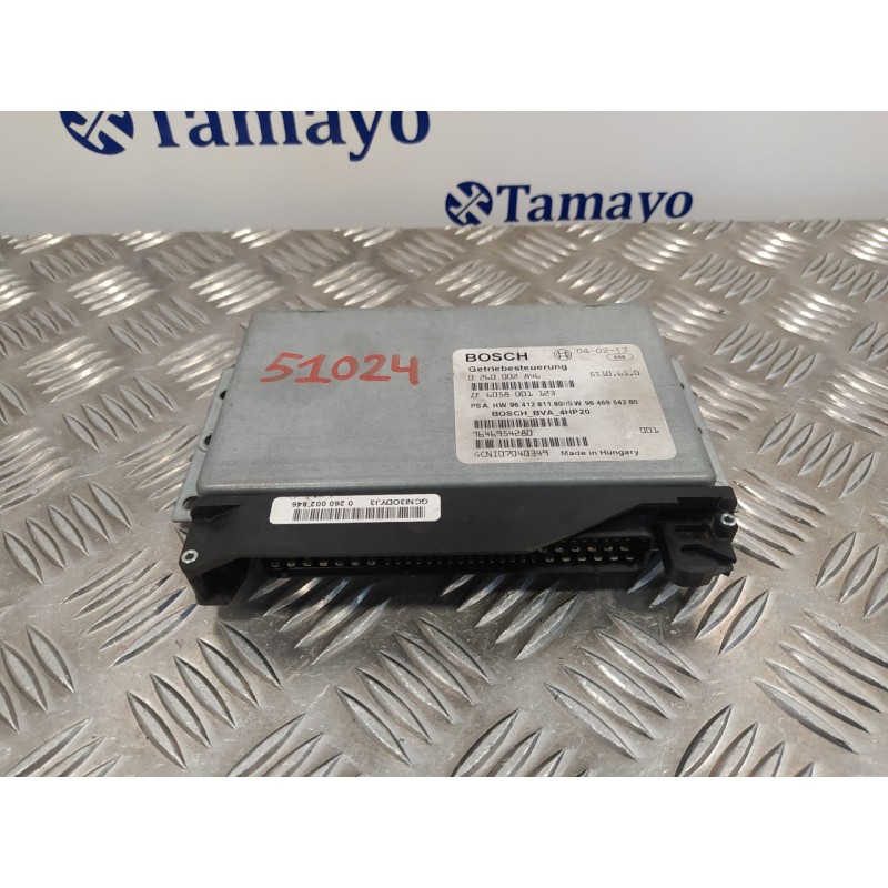Recambio de centralita cambio automatico para peugeot 807 3.0 v6 24v cat referencia OEM IAM 0260002846 9646954280 ZF6058001123