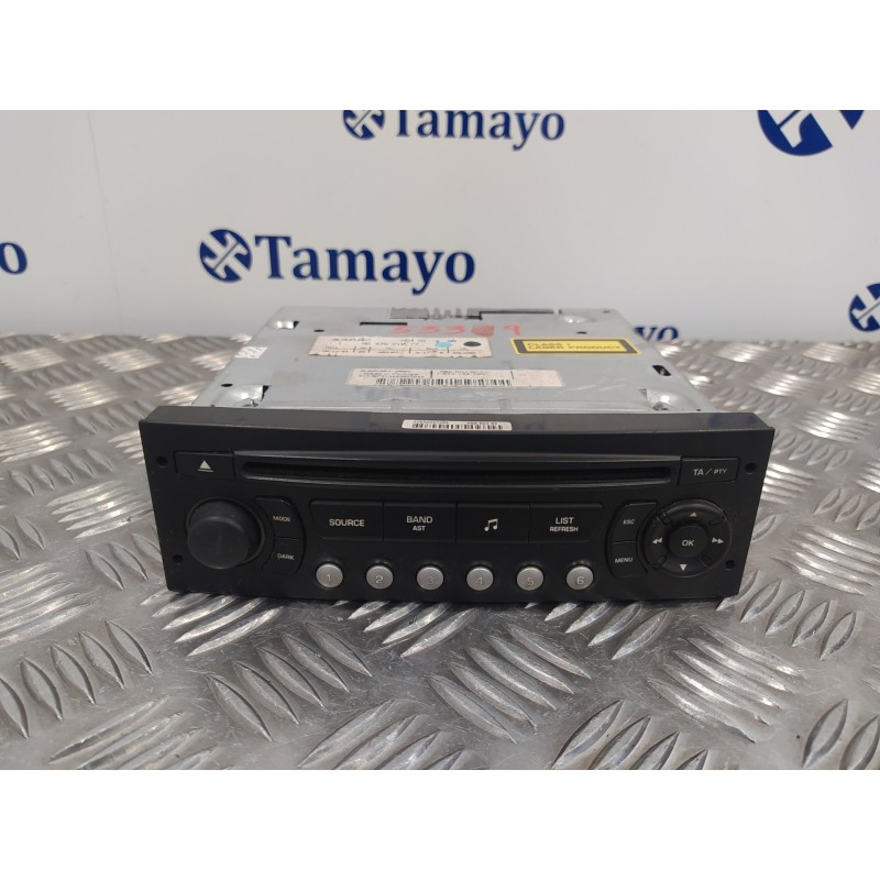 Recambio de sistema audio / radio cd para citroen c4 berlina 1.6 16v hdi referencia OEM IAM 9647521077  7643134392
