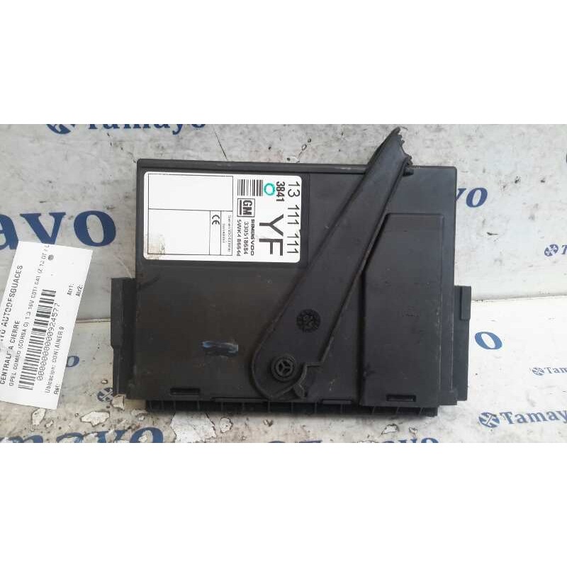 Recambio de centralita cierre para opel combo (corsa c) 1.3 16v cdti cat (z 13 dt / ln9) referencia OEM IAM   