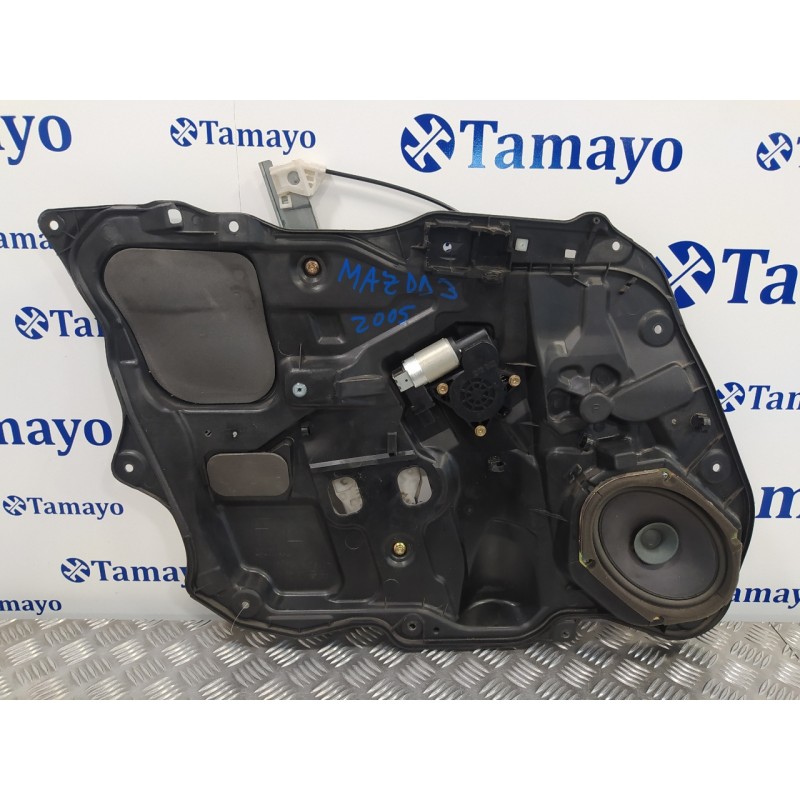 Recambio de elevalunas delantero izquierdo para mazda 3 berlina (bk) 1.6 cd diesel cat referencia OEM IAM GJ6A5958X  
