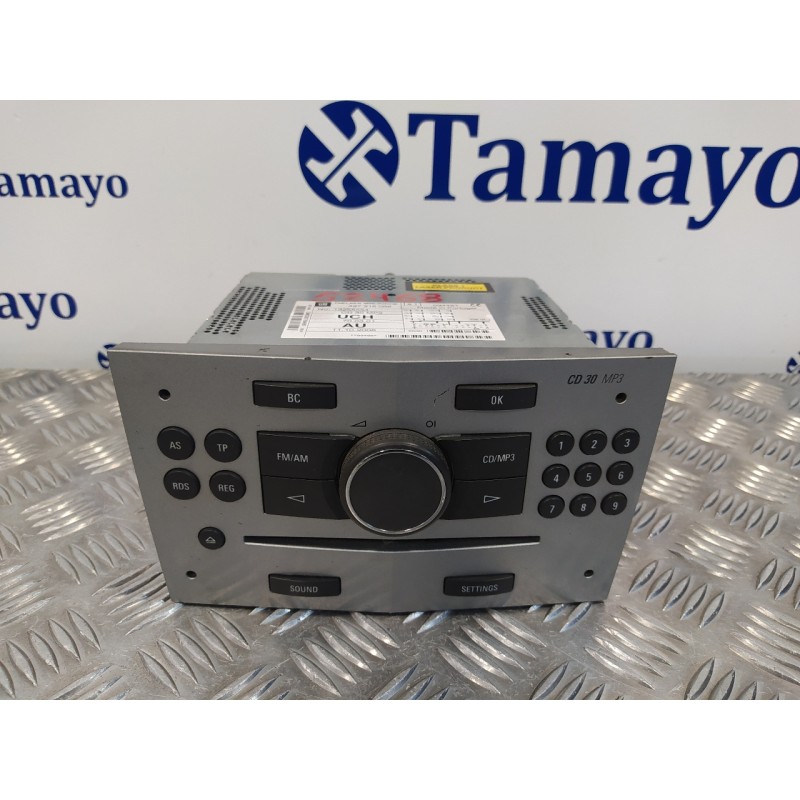 Recambio de sistema audio / radio cd para opel astra h berlina 1.9 cdti referencia OEM IAM 13255554  497316088