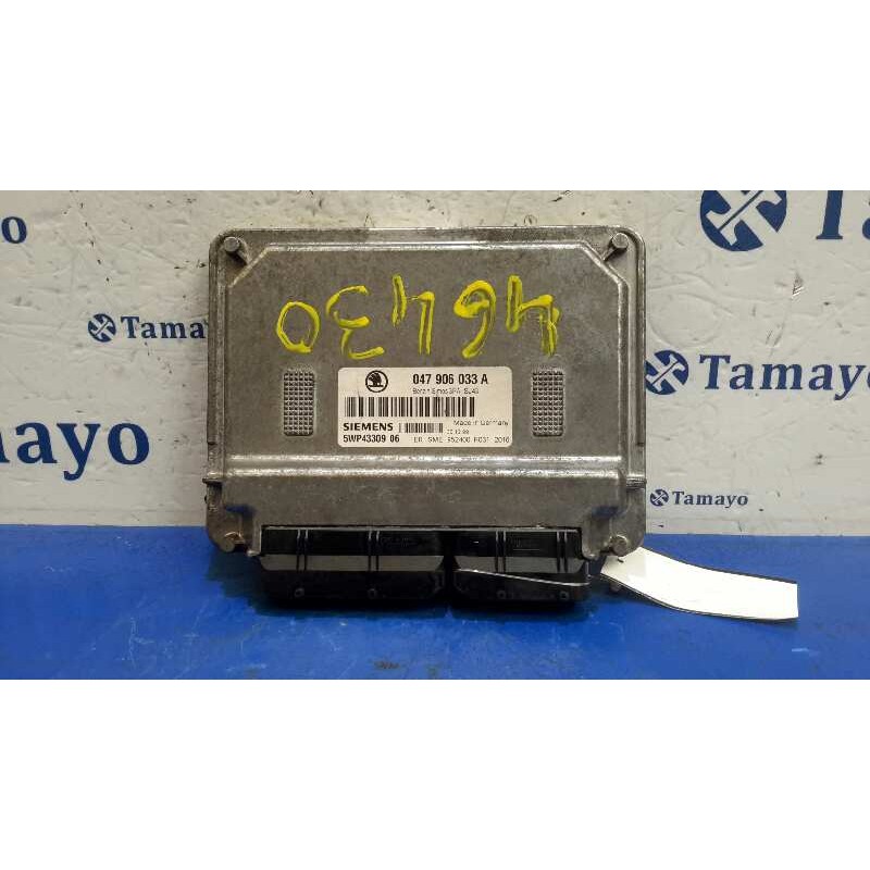 Recambio de centralita motor uce para skoda fabia (6y2/6y3) 1.4 referencia OEM IAM 047906033A  5WP4330906