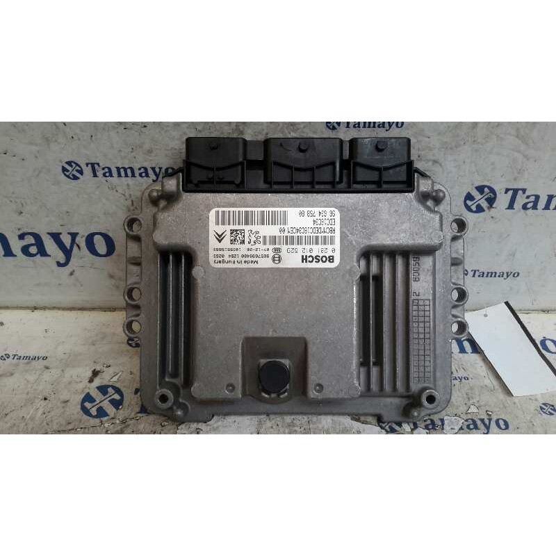 Recambio de centralita motor uce para citroen c3 1.4 hdi referencia OEM IAM 9663475880 EDC16C34 0281012529