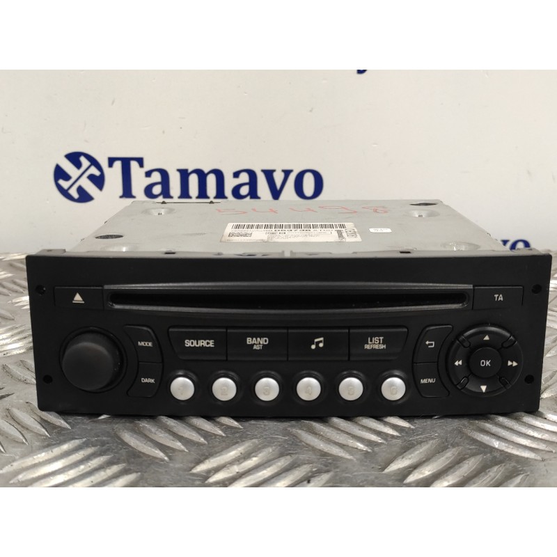 Recambio de sistema audio / radio cd para citroen berlingo station wagon 1.6 hdi fap referencia OEM IAM 98053736XT PSA63511A 980