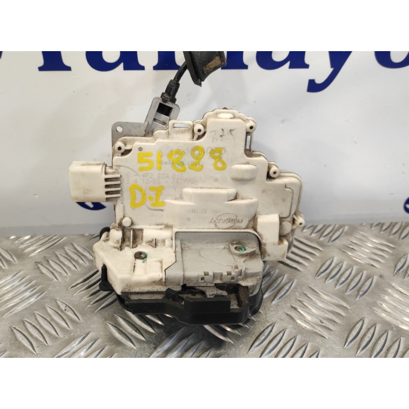 Recambio de cerradura puerta delantera izquierda para audi a6 berlina (4f2) 4.2 v8 40v referencia OEM IAM 4F2837015  