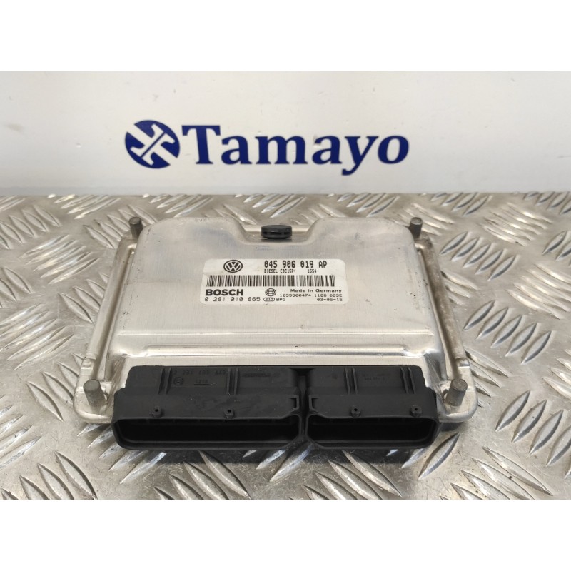 Recambio de centralita motor uce para volkswagen polo (9n1) 1.4 tdi referencia OEM IAM 045906019AP EDC15P+ 0281010865