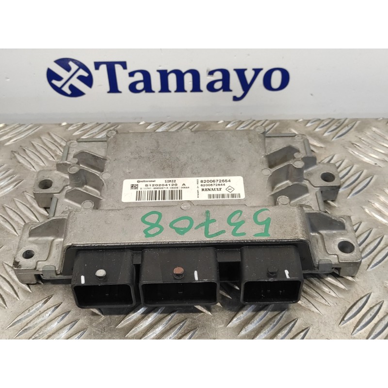 Recambio de centralita motor uce para dacia sandero 1.2 16v cat referencia OEM IAM S120204120A 8200672644 8200672654