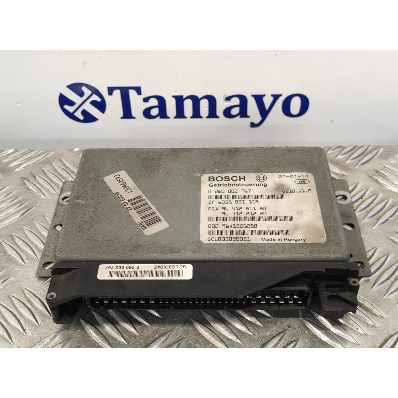 Recambio de centralita cambio automatico para citroen c5 berlina 2.2 hdi fap cat (4hx / dw12ed4) referencia OEM IAM 0260002767 9
