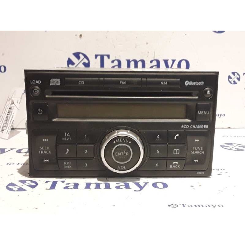Recambio de sistema audio / radio cd para nissan qashqai (j10) 2.0 16v cat referencia OEM IAM 28185JD40A  B03104