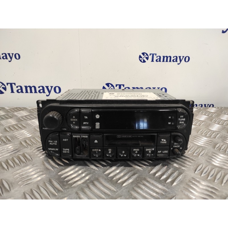 Recambio de sistema audio / radio cd para jeep gr.cherokee (wj/wg) 4.7 limited referencia OEM IAM P04858513AG  