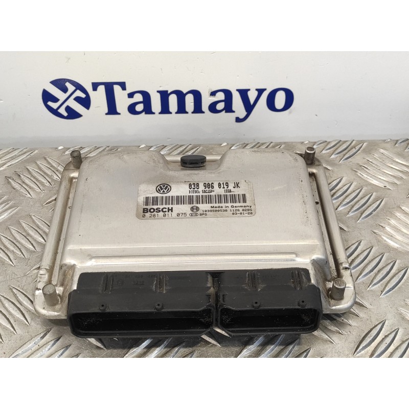 Recambio de centralita motor uce para volkswagen polo (9n1) 1.9 tdi referencia OEM IAM 038906019JK  0281011075