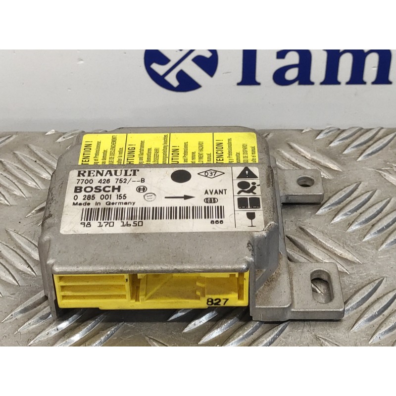 Recambio de centralita airbag para renault clio ii fase i (b/cbo) 1.4 referencia OEM IAM 0285001155  7700426752B