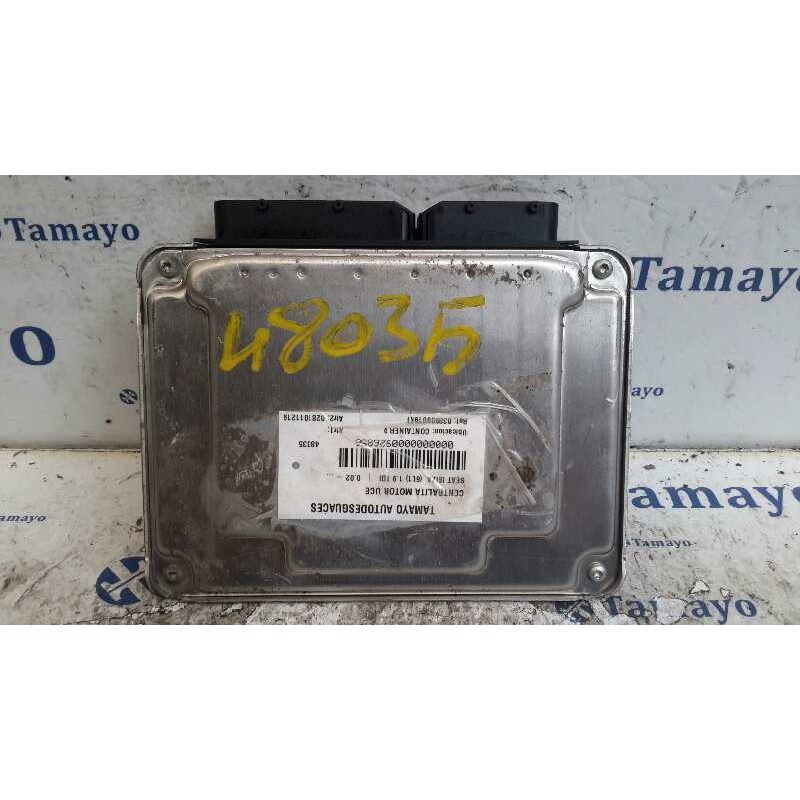 Recambio de centralita motor uce para seat ibiza (6l1) 1.9 tdi referencia OEM IAM 038906019KT  0281011219