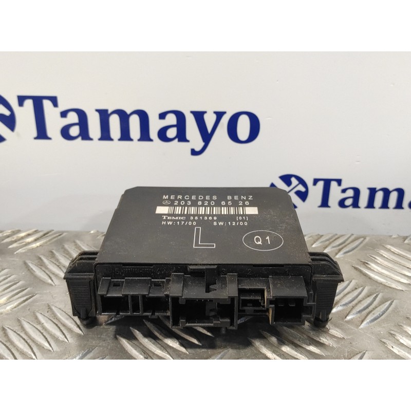 Recambio de modulo electronico para mercedes clase c (w203) berlina 2.2 cdi cat referencia OEM IAM 2038206526  351369