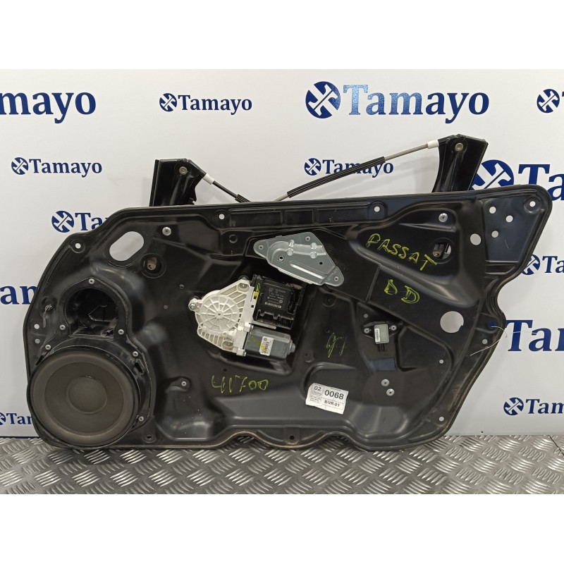 Recambio de elevalunas delantero derecho para volkswagen passat variant (3c5) 2.0 tdi referencia OEM IAM 3C1837756K 1K0959792L 1