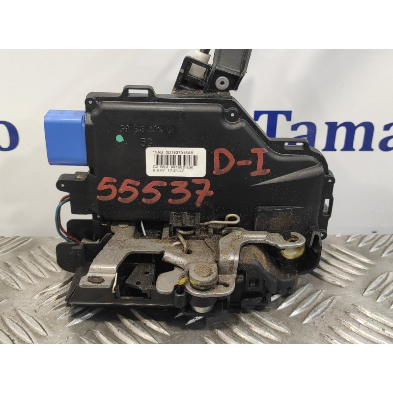 Recambio de cerradura puerta delantera izquierda para volkswagen touareg (7l6) 2.5 tdi dpf referencia OEM IAM 3D1837015AB  99156