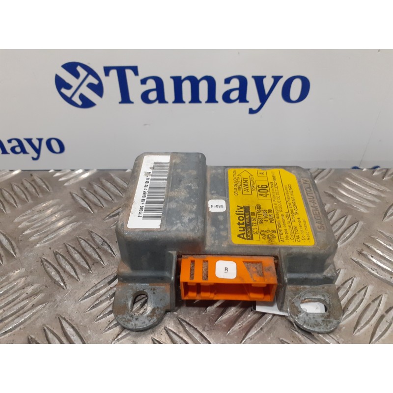 Recambio de centralita airbag para peugeot 406 coupe (s1/s2) 2.0 16v cat referencia OEM IAM 550725200  9637176480