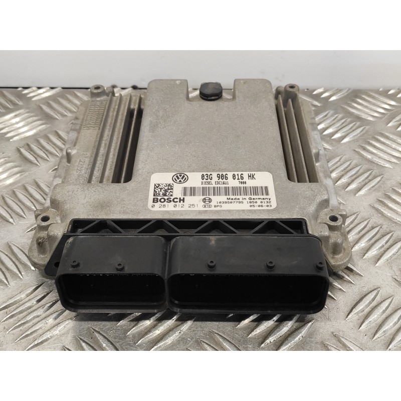 Recambio de centralita motor uce para volkswagen touran (1t1) 2.0 tdi referencia OEM IAM 03G906016HK EDC16U1 0281012251