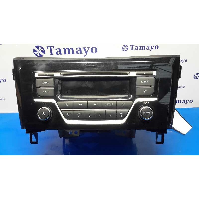 Recambio de sistema audio / radio cd para nissan qashqai (j11) 1.6 dci turbodiesel cat referencia OEM IAM 281854CA0A  