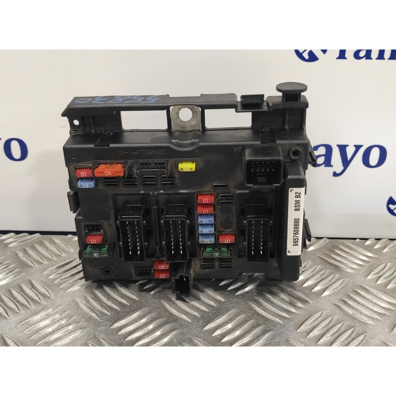 Recambio de caja reles / fusibles para peugeot partner (s2) 1.6 16v hdi cat referencia OEM IAM 9657608880  BSMB2