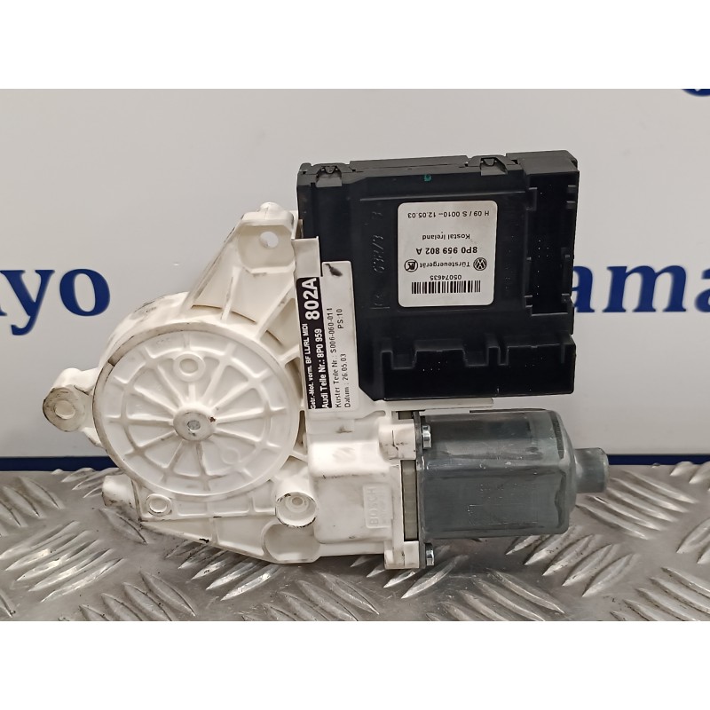 Recambio de motor elevalunas delantero derecho para audi a3 (8p) 1.6 referencia OEM IAM 8P0959802A S006060014 E840311202