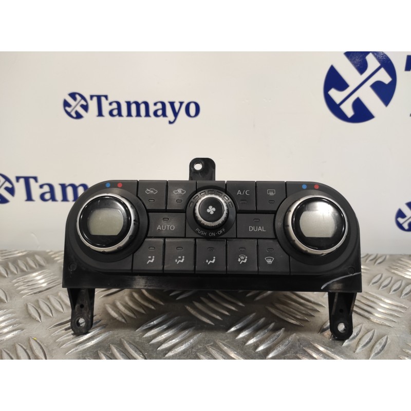 Recambio de mando climatizador para nissan qashqai (j10) 2.0 dci turbodiesel cat referencia OEM IAM 27500JD45A  A02000A7706000