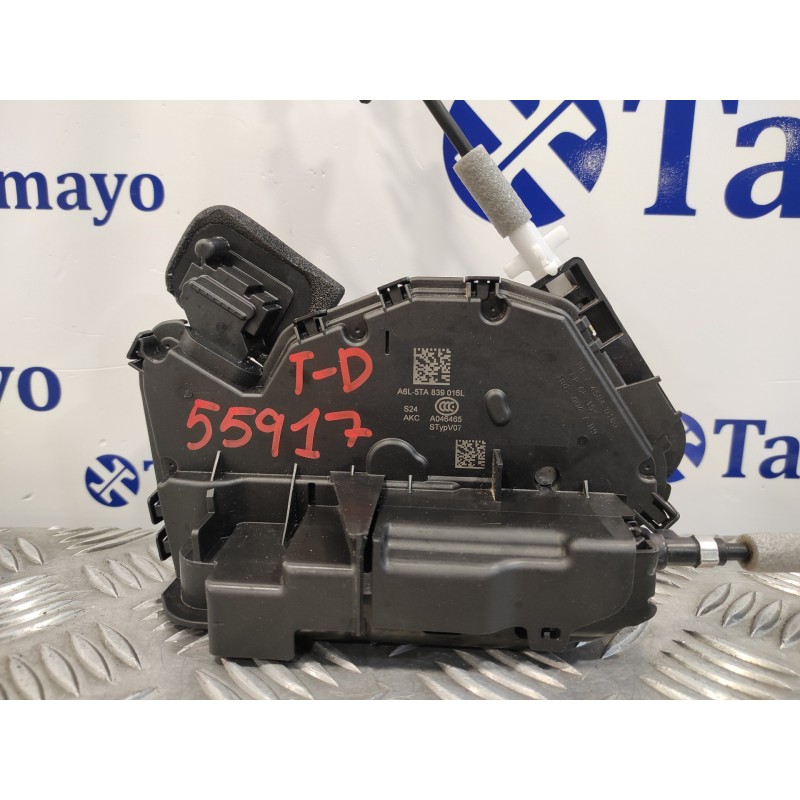 Recambio de cerradura puerta trasera derecha para cupra formentor km (fm6) referencia OEM IAM A6L5TA839 45840180 A6L5TA839016L