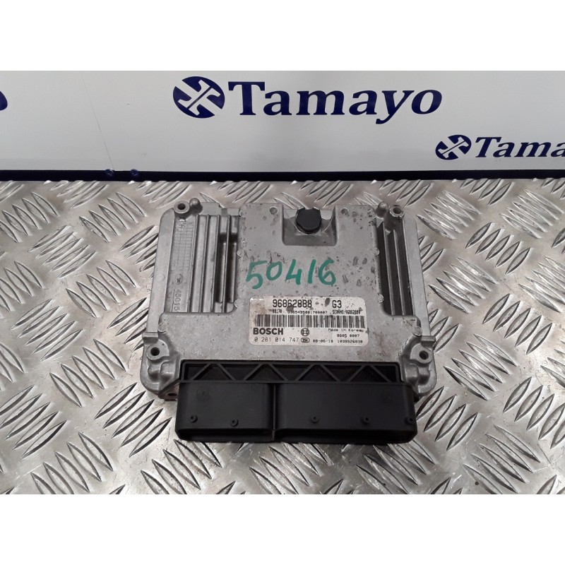 Recambio de centralita motor uce para chevrolet epica 2.0 diesel cat referencia OEM IAM 0281014747 96862889 96862888