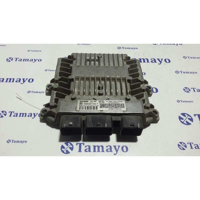Recambio de centralita motor uce para citroen c2 1.4 hdi referencia OEM IAM 5WS40115CT HW9647568180 SID804