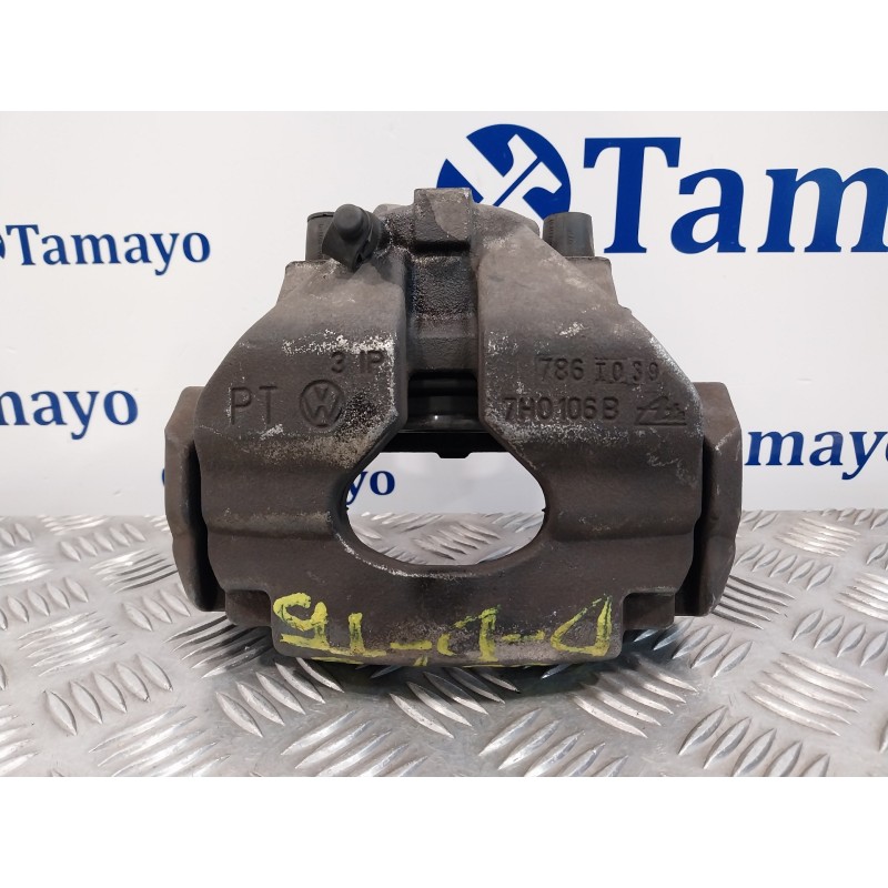 Recambio de pinza freno delantera derecha para volkswagen t5 transporter/furgoneta 2.5 tdi referencia OEM IAM 7H0106B  