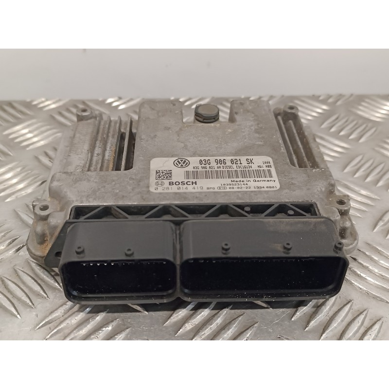 Recambio de centralita motor uce para seat toledo (5p2) 1.9 tdi referencia OEM IAM 0281014419 EDC16U34 03G906021SK