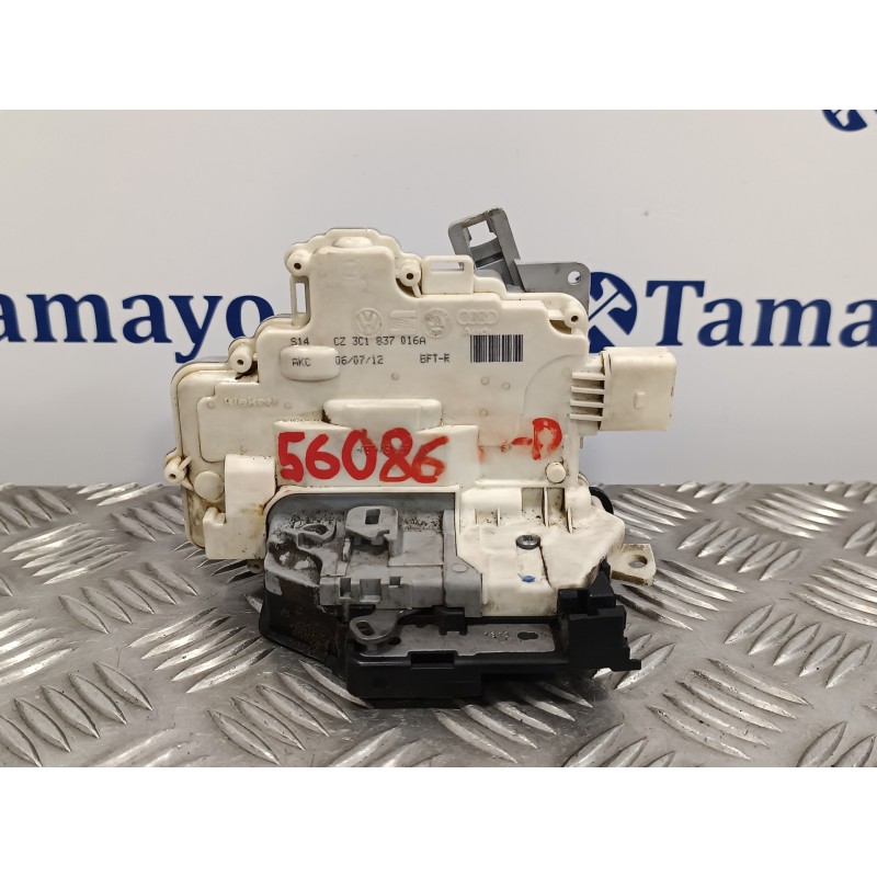 Recambio de cerradura puerta delantera derecha para volkswagen passat variant (365) 2.0 tdi dpf referencia OEM IAM 3C1837016A  