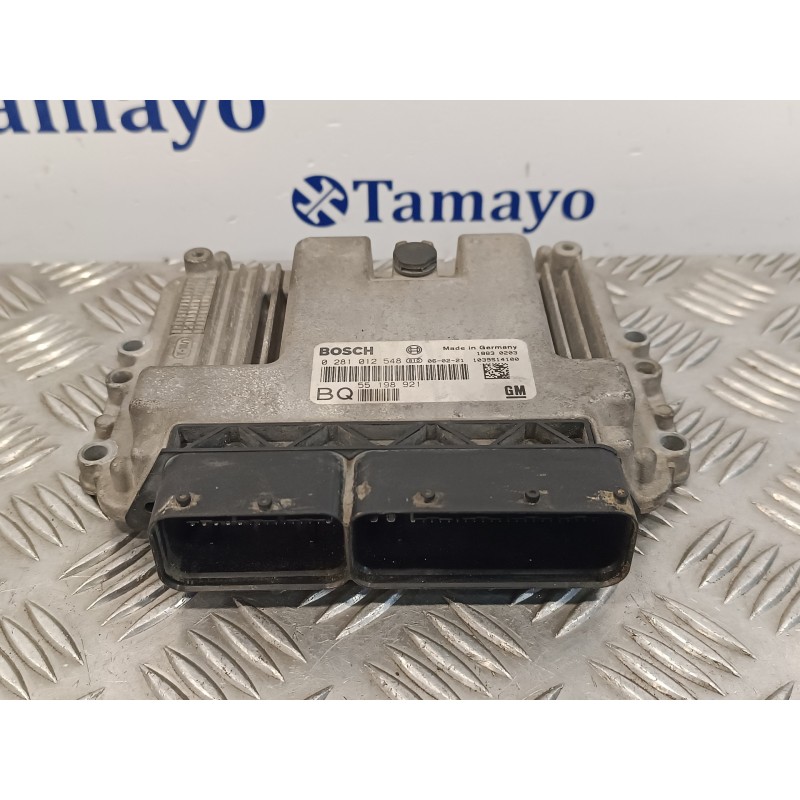 Recambio de centralita motor uce para opel astra gtc 1.9 cdti referencia OEM IAM 0281012548 1039S14100 55198921