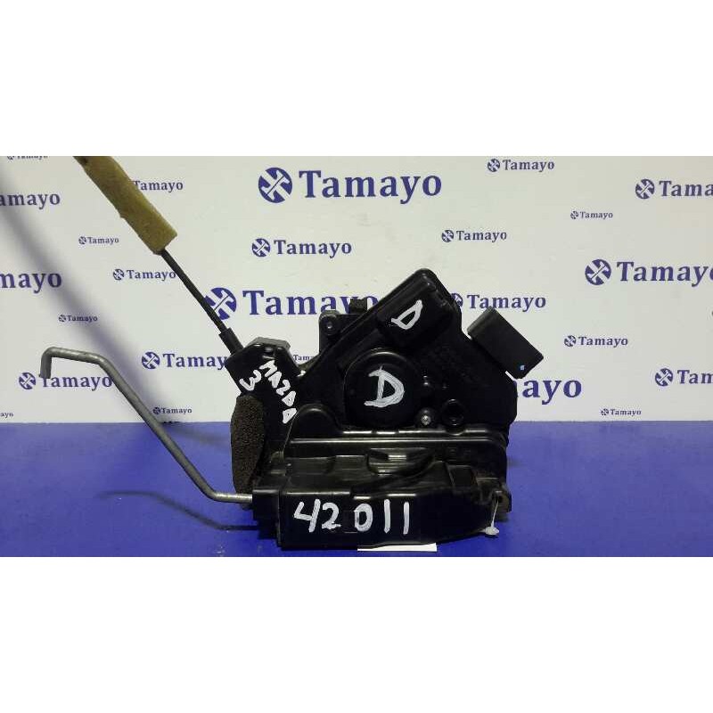 Recambio de cerradura puerta delantera derecha para mazda 3 berlina (bk) 1.6 cd diesel cat referencia OEM IAM   