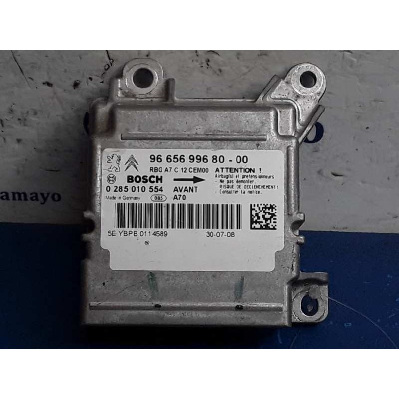 Recambio de centralita airbag para peugeot 207 1.4 16v vti cat (8fs / ep3) referencia OEM IAM 9665699680-00 0285010554 966569968