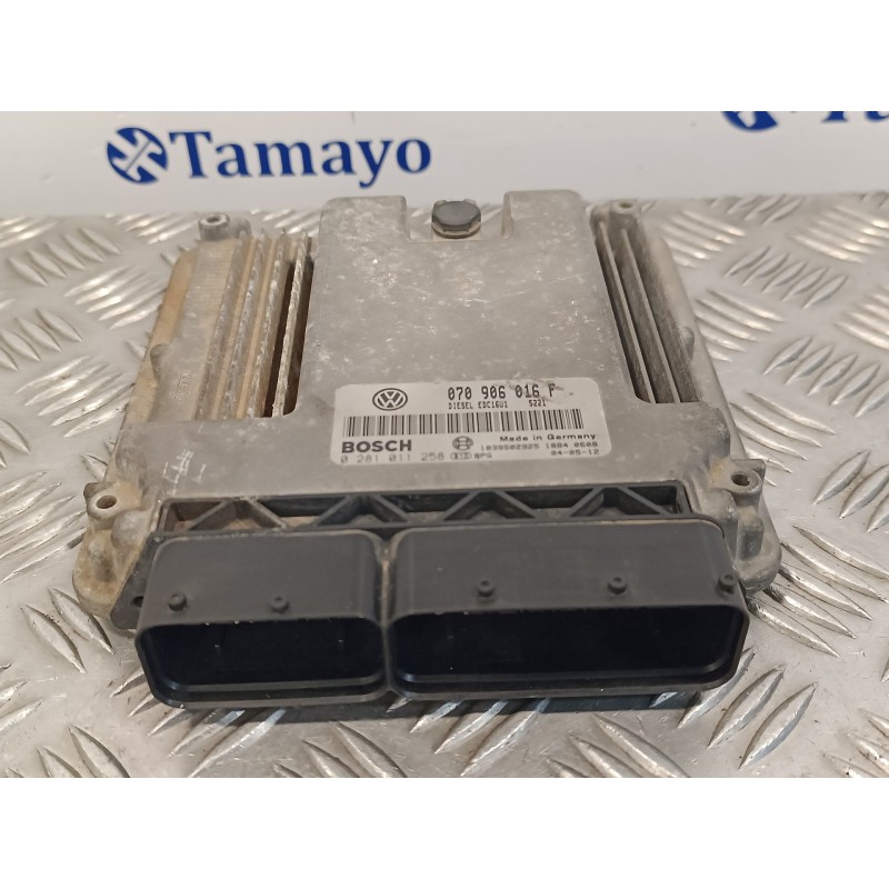 Recambio de centralita motor uce para volkswagen touareg (7la) 2.5 tdi referencia OEM IAM 0281011258 EDC16U1 070906016F