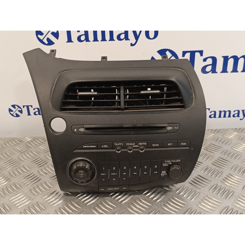 Recambio de sistema audio / radio cd para honda civic berlina 5 (fk) 2.2 ctdi referencia OEM IAM 39100SMGG113M1  