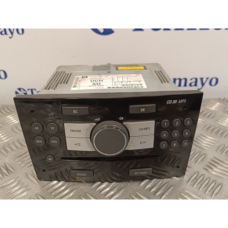 Recambio de sistema audio / radio cd para opel astra h caravan 1.9 cdti referencia OEM IAM 344183129  13251055