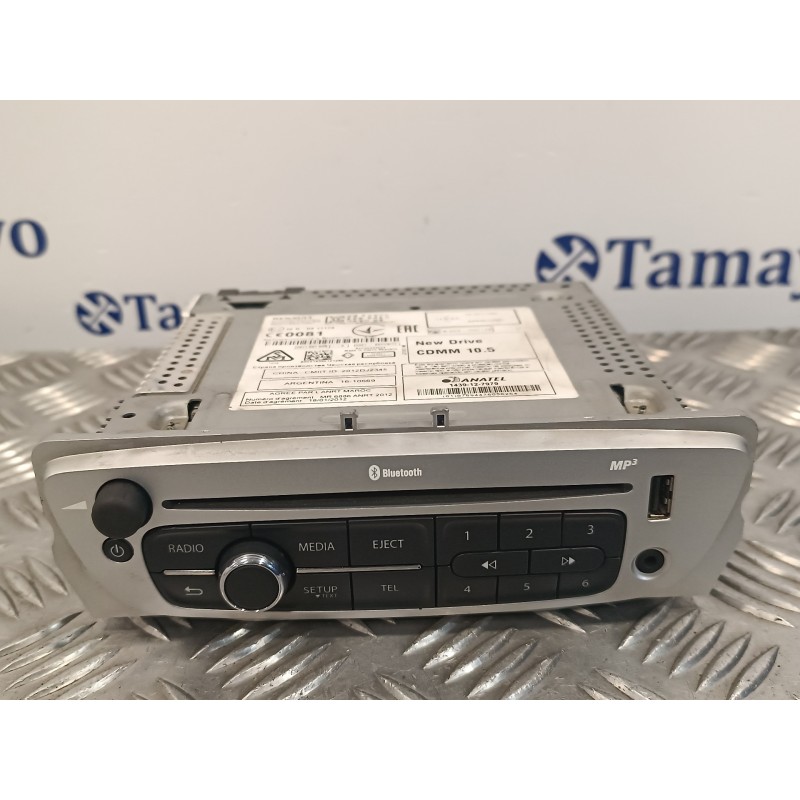 Recambio de sistema audio / radio cd para renault megane iii berlina 5 p 1.5 dci diesel fap referencia OEM IAM 281159184R A2C323
