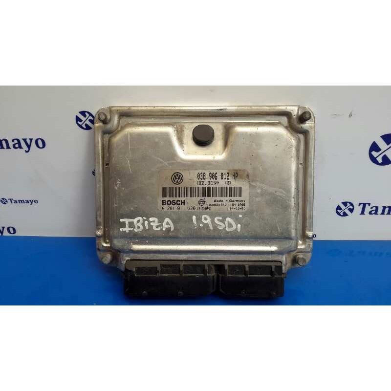 Recambio de centralita motor uce para seat ibiza (6l1) 1.9 sdi referencia OEM IAM 038906012HP ED15CVM+ 0281011320