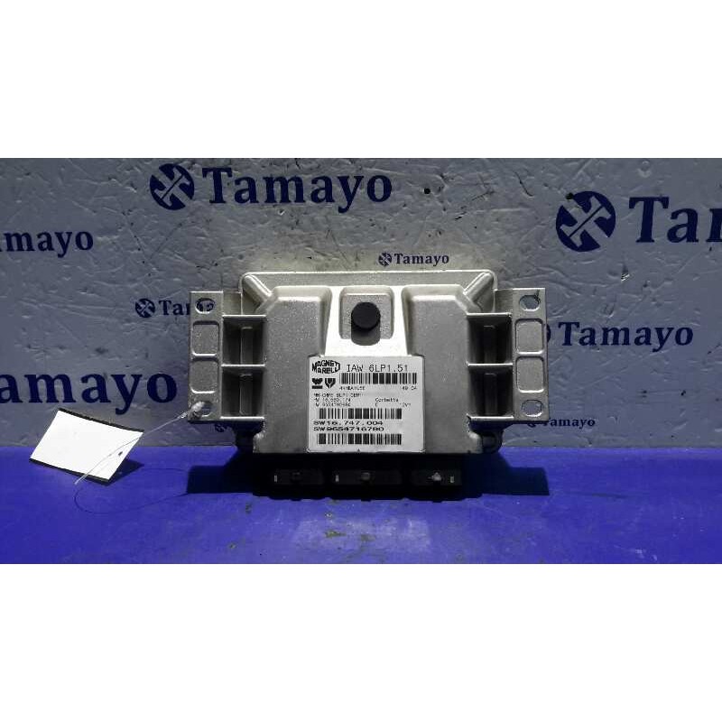 Recambio de centralita motor uce para peugeot 307 cc (s1) 2.0 16v cat referencia OEM IAM IAW6LP151 9654792980 16747004