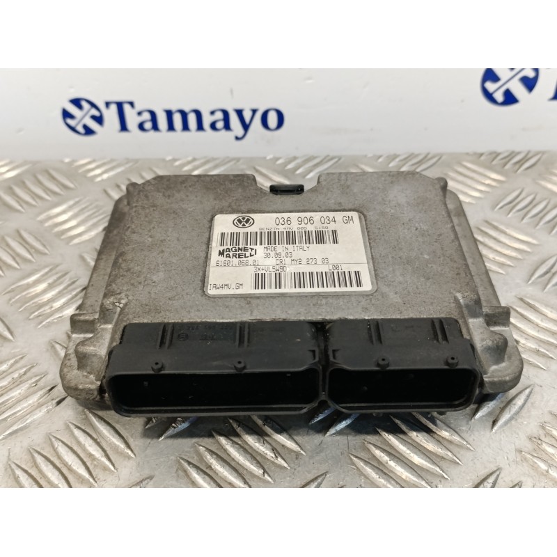 Recambio de centralita motor uce para seat ibiza (6l1) 1.4 16v referencia OEM IAM 036906034GM 6160106801 4MV0055159