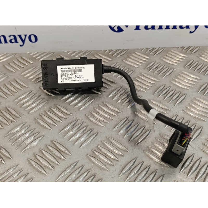 Recambio de centralita bluetooth para mercedes clase s (w220) berlina 4.0 cdi 32v cat referencia OEM IAM A2208204285  