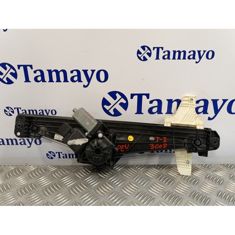Recambio de elevalunas trasero izquierdo para peugeot 3008 1.6 blue-hdi fap referencia OEM IAM 9811793480 1137328865 0130824071