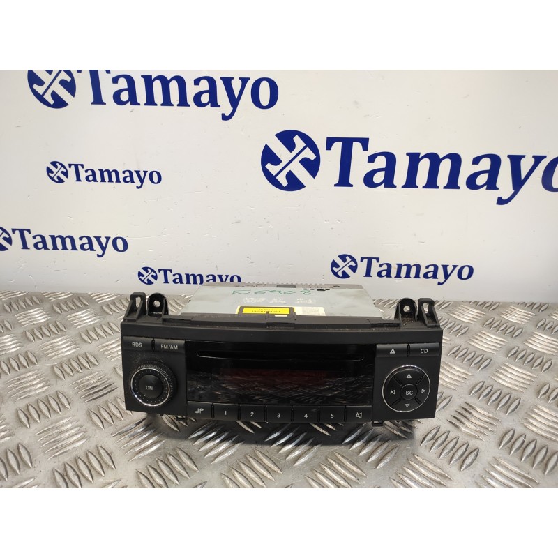Recambio de sistema audio / radio cd para mercedes clase a (w169) 2.0 cdi cat referencia OEM IAM A1698200086  