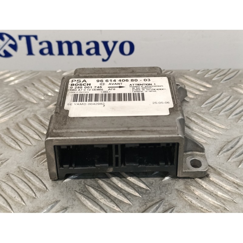 Recambio de centralita airbag para peugeot 207 1.4 16v cat (kfu / et3j4) referencia OEM IAM 966144068003 9661440680 0285001745